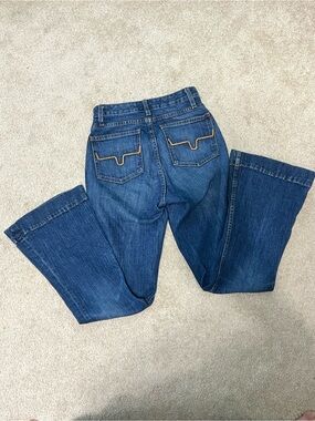 Kimes Ranch Women's Dark Blue Flare Jeans